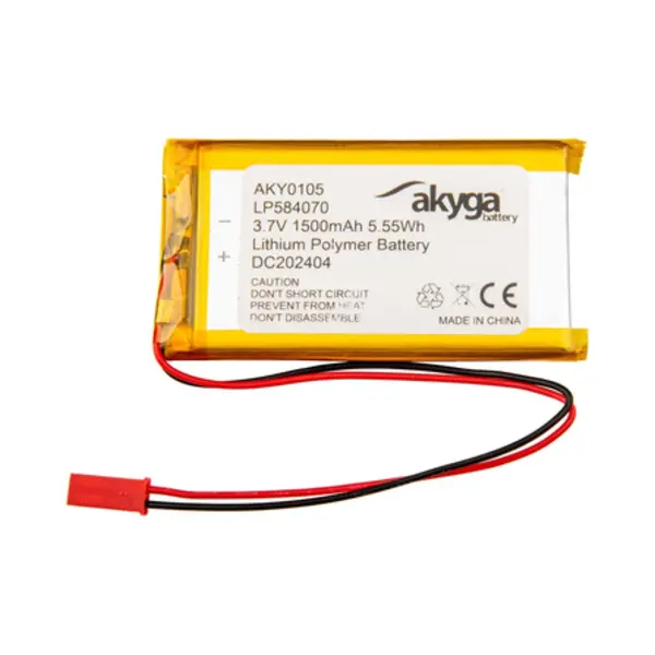 Akyga AKY0105 mobiele telefoon onderdeel Batterij/Accu Zilver thumbnail