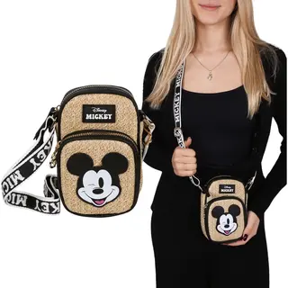 Sarcia.eu Handtasche Mickey Mouse Disney Mini Bag Mini Umhängetasche 18x7x12 Cm