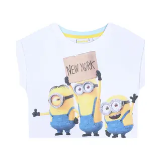 sarcia.eu Wit, Kort T-shirt/top Minions