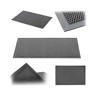 Kadax Antislipmat - Voor Binnen En Buiten - Voor Voordeur, Ingangen En Terrassen - Zwart - 80 X 120 Cm