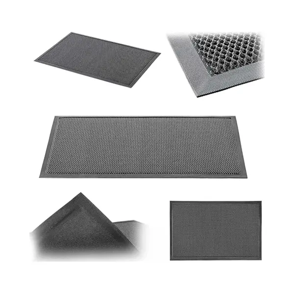Kadax Antislipmat - Voor Binnen En Buiten - Voor Voordeur, Ingangen En Terrassen - Zwart - 80 X 120 Cm thumbnail