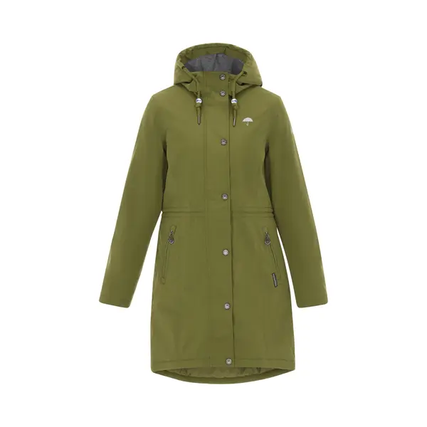 Schmuddelwedda Tussenparka Olijfgroen thumbnail