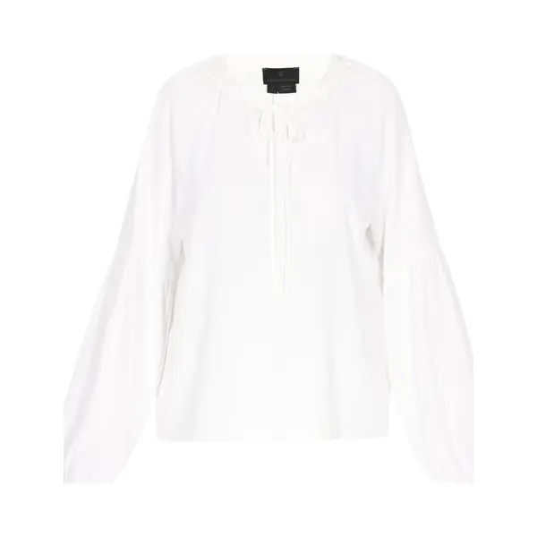 DreiMaster Klassik Blouse Wit thumbnail