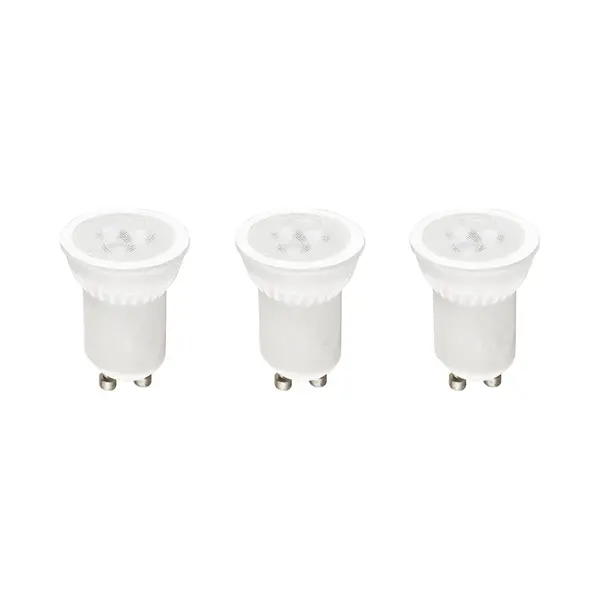 Kobi Led Spot MR11 GU10 4W - 320lm - 4000K - 230V - Voor Keuken, Badkamer Of Werkplek - 3 Stuks thumbnail