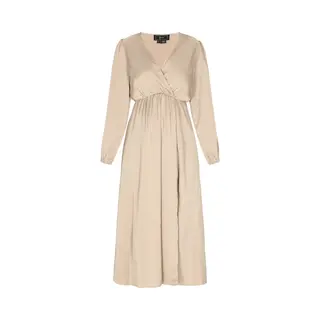 Faina Jurk Beige