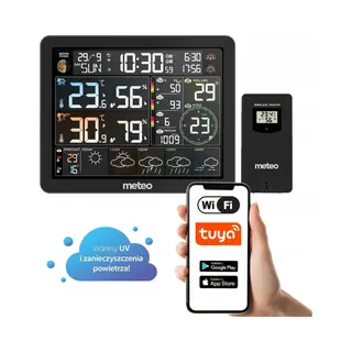 Ty Wifi-Wetterstation + Luftverschmutzungsmessgerät, Weerstation