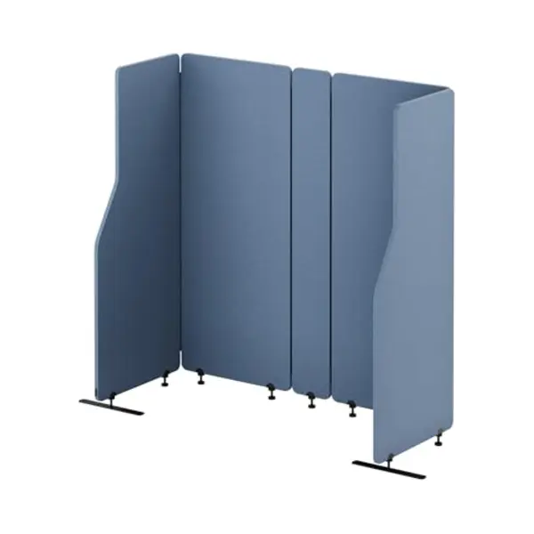 Jan Nowak Cloison Acoustique De Bureau Freestanding En Panneaux Pet Nrc 0, 85, Séparation Acoustique Modulaire Avec Pieds Métal, Panneau Acoustique thumbnail