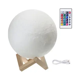 Verk Group Nachtlamp Maan - Oplaadbaar - D14cm