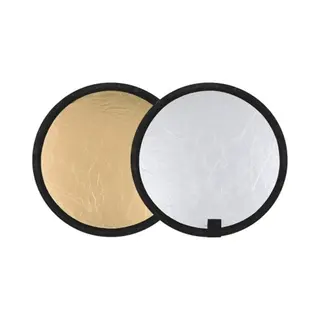 Puluz Reflectiescherm - Reflectiescherm Fotografie - Reflectiefilter - Foto Reflector - Licht Vervormer 30cm 2 In 1 (Zilver / Goud) PU5103