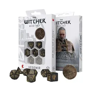 Q Workshop Q-Workshop The Witcher Dice Set Vesemir - The Sword Master