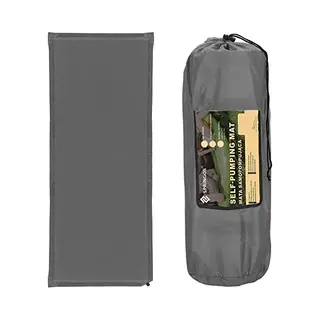Springos Selbstaufblasende Isomatte Für Eine Person Mit 1 Ventil 50 X 180 Cm Liegefläche Mit Komfortschaumkern Trekkingmatte Matte Für Zelt Strand