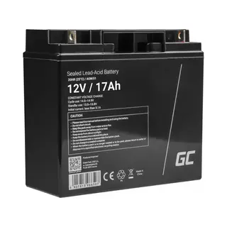 Green Cell AGM51 Fahrzeugbatterie Plombierte Bleisäure (Vrla) 17 Ah 12 V