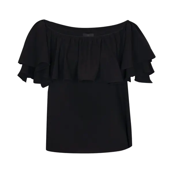 DreiMaster Klassik Blouse Zwart thumbnail