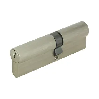 Lavita Domino® Cilinderslot Profielcilinder Dmo 27/27 - Deurslot - Incl. 3 Sleutels - Insteekslot - Voordeurslot Veiligheidscilinder Vernikkeld - Meer Dan