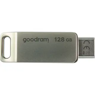 Goodram ODA3 Usb flash drive 128 Gb Usb Type-A / Usb Type-C 3.2 Gen 1 (3.1 Gen 1) Zilver
