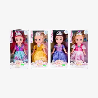 sweet girl Prinsessenpop 25cm - 1x
