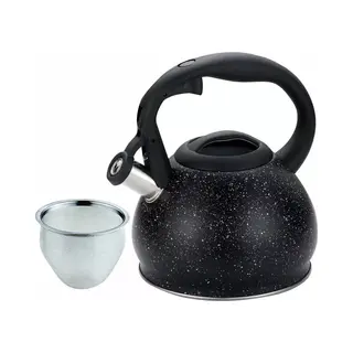 King Hoff Kinghoff Wasserkocher Teekocher 1.2L (Schwarz)