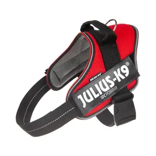 Julius-K9 Idc Powair Harness, Size, L, Red