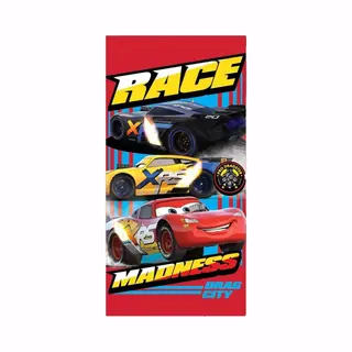 Disney Cars Badlaken - Strandlaken - 70x137 Cm - Sneldrogend