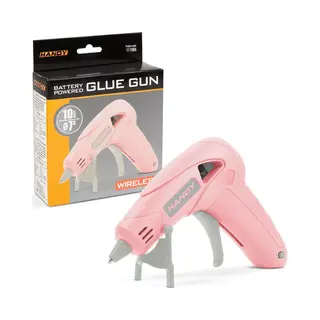 Handy Draadloos Accu Lijmpistool 10W - Roze - Usb-C Oplaadbaar - Geschikt Voor Ø 7mm Lijmpatronen (excl.)
