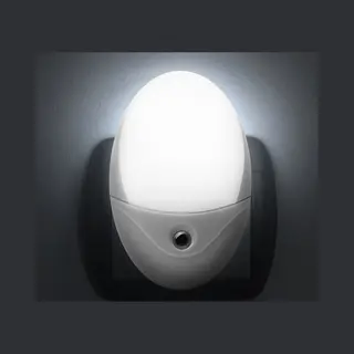 Phenom Lighting Technology Nachtlampje Stopcontact Stekkerlamp - Wit - Automatisch Met Dag/Nacht Sensor - Voor Kinderen / Volwassenen
