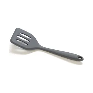 Basic Culinair Spatel Met Gleuf - Siliconen - 20cm