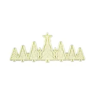 Pme 117CH019 Jem Christmas Tree Border Cutter White 9 X 2 X 25 Cm