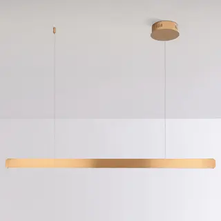 LumenXL Dimbare Gouden Led Hanglamp - Harvey