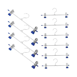 Life’s Green® Broekhanger – Broekhanger Met Knijpers – Ruimtebesparend – Kleerhangers - Rokhangers – Kledinghangers – Metaal – 20 Stuks