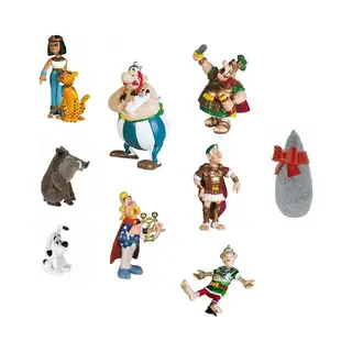 Plastoy Stoere Speelfiguurtjes Set Asterix En Obelix 6-10 Cm