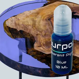 Pourpoxy Pig Epoxy Kleurstof - Transparante Blauwe Kleurstof Voor Giethars