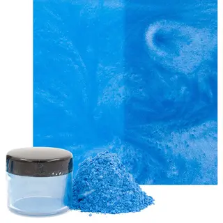 Pourpoxy pig PourPoxy Ocean Blue Metallic Epoxy Pigment 10 Gram | Epoxy Kleurstof | Pigmentpoeder | Kleurpoeder | Kleurpigment | Epoxy Kleurstof | Pigmentpoeder