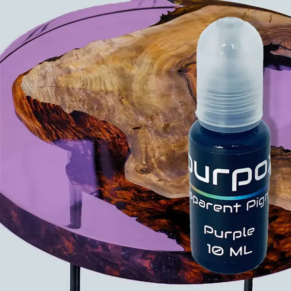 Pourpoxy pig PourPoxy Transparante Paarse Epoxy Kleurstof thumbnail
