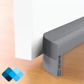 Tochtstripdeur.nl Extra Isolerende Tochtstrips Voor Deuren | 100 X 5 Cm | Tochtwering | Tochtstopper | Zelfklevend | Grijs