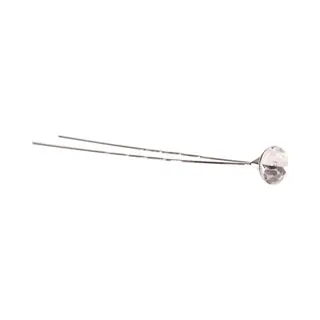 S.y.w Haarsteker Zilver Met Strass Steentje