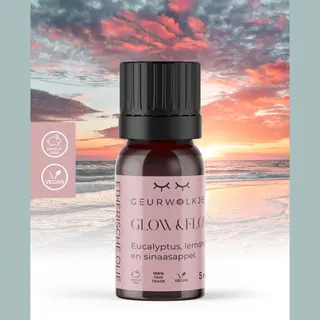 Geurwolkje Etherische Olie Blend – Glow & Flow – 5 Ml