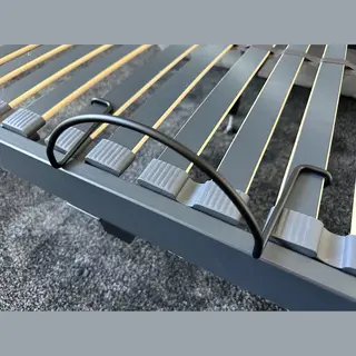 dexitex Matras Zijbeugel- Geschikt Voor Alle Bedbodems/lattenbodem, staal Zwart, klembaar, per Stuk