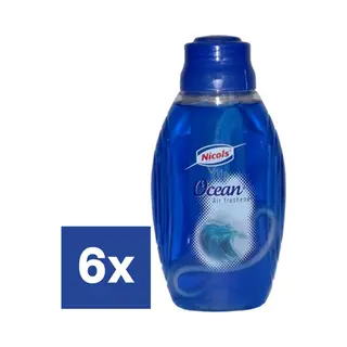 Nicol-S Nicols Oceaan Luchtverfrisser - 6 X 375 Ml