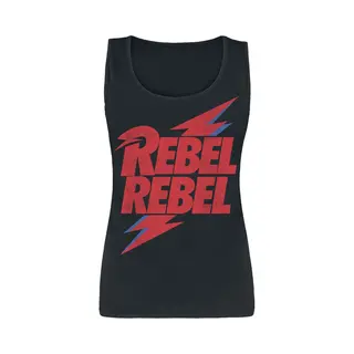 David Bowie Rebel Top Black