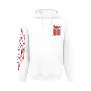 Slipknot Trui Met Capuchon - Wait & Bleed Barcode - S Tot Xxl - Voor Mannen - Wit