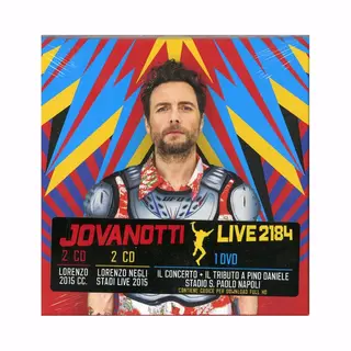 Universal Music Jovanotti - Lorenzo 2015 Cc. Live 2184, 4CD + Dvd Dvd/Cd Wereldmuziek
