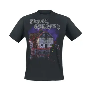 Black Sabbath Black Sabbath Tracklist T-Shirt Black