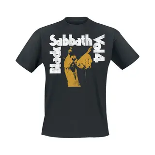 Black Sabbath T-shirt - Vol. 4 Tracklist - S Tot Xxl - Voor Mannen - Zwart