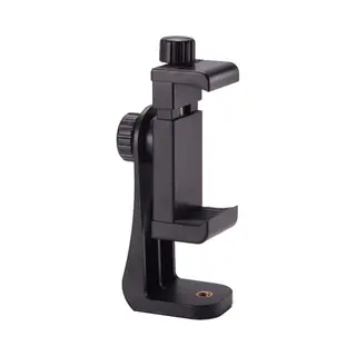Smartphone Telefoon Houder - 1/4" Statief Bevestiging - 360° Draaibaar - Mobiele Telefoon Clipper Met Grip - Zelf Statief Statiefgondel Voor Mobiel -
