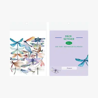 40 Stuk Libel Transparant Stickers Voor Kinderen En Volwassenen Beloningsstickers Journal Laptop Telefoon Stickers