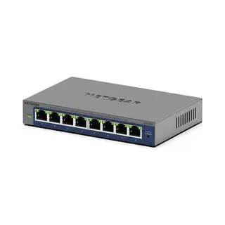 Netgear GS108Ev4 Unmanaged L2/L3 Gigabit Ethernet (10/100/1000) Grey
