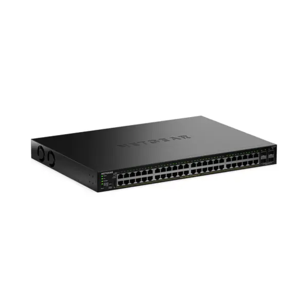 Netgear S350 Series 52-Port Gigabit Ethernet PoE+ Smart Managed Essentials Switch – 48 X 1G PoE+ @ 380W, 4 X 1G Dedicated Sfp – Desktop Or thumbnail