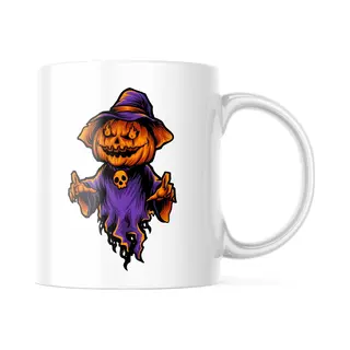 DreamGifts Halloween Mok, Griezelige Halloween Pompoen Zombie | Halloween Decoratie | Grappige Cadeaus | Koffiemok | Koffiebeker | Theemok | Theebeker