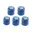 blauw