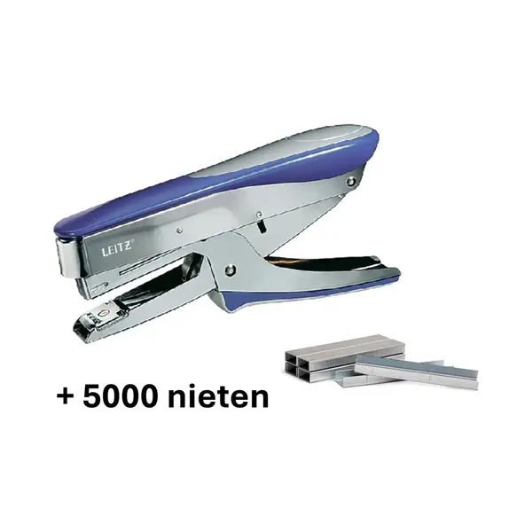 Niettang Leitz - P3 - 30 Vel - Blauw + 5000 Nieten (voordeelset) thumbnail